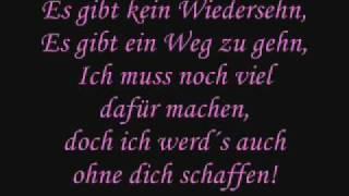 Kyra - Kein Wiedersehen *Lyrics*