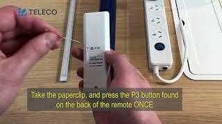 TELECO TUBELITE - Pairing a 7 Button Remote to the Tubelite