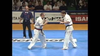 【新極真会】THE 9th WORLD KARATE CHAMPIONSHIP Quarterfinal2 Dimitrov vs. Gudauskas SHINKYOKUSHINKAI