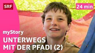 Im Pfadilager: Pfadfinder:innen auf Abenteuer (2/4) | Archiv: myStory (2013) | SRF Kids