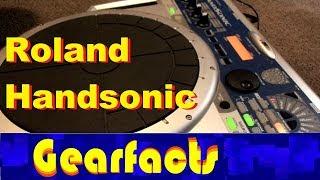 Roland HPD-15 Handsonic electronic drum demo and review