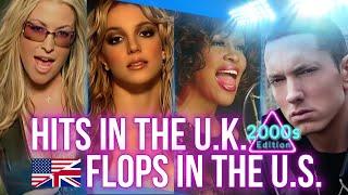 Hits In The U.K., Flops In The U.S. | Eminem, Britney Spears, Anastacia & More! | 2000s Edition