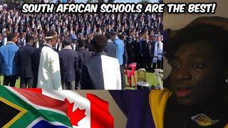 SOUTH AFRICAN SCHOOL WAR CRIES REACTION!. I started crying #reaction #amapiano #southafrica #school
