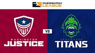 Playoffs Round 1B | @WashingtonJustice vs @vancouvertitans | Playoffs Week 1 | NA Day 1