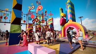 DANCING IN THE SKY BY MORAG MYERSCOUGH AT COACHELLA MUSIC FESTIVAL 2024