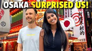 We Can't Believe Japan Looks Like THIS! Our First Day in Osaka 