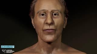 Facial depiction of Ramesses II (2022)