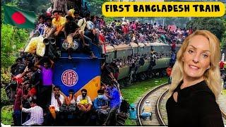 SHOCKED With First Train in Bangladesh 