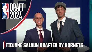 The Charlotte Hornets select Tidjane Salaun with 6th pick in the 2024 NBA Draft | 2024 NBA Draft