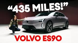 FIRST LOOK: New Volvo ES90. Goodbye range anxiety!