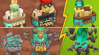 All Adult, Young & Elder Celestials Comparison (+ Adult Vhamp) | My Singing Monsters