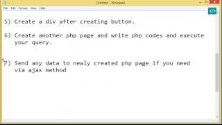 How to select data and display in a div using php jquery ajax