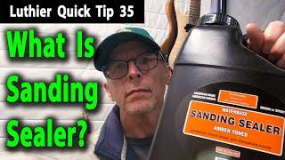 What Is Sanding Sealer?