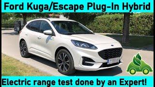 Ford Kuga/Escape Plug-In Hybrid - electric range test