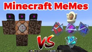 what if you create a SKIBIDI BOSS VS WITHER STORM in MINECRAFT