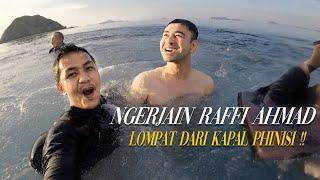 Ngerjain Raffi Ahmad Lompat Dari Kapal Phinisi !!