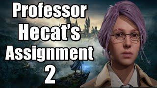 Hogwarts Legacy Professor Hecat’s Assignment 2 - How To Unlock Expelliarmus