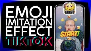 How to Use the Emoji Imitation Effect on Tiktok     Emoji Challenge 2021 #emojichallenge