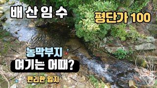 (양평토지매매)NO 20596 배산임수의 토지에서 전원생활 즐겨보세요~/ 양평다온부동산 010-7124-7807