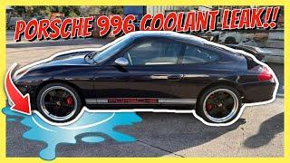 I FIX THE COOLANT LEAK ON MY PORSCHE 996!!