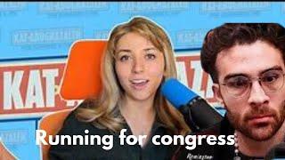 Gen Z Kat Abughazaleh Is Running For Congress | HasanAbi Clips