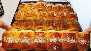 Danish pastry without butter, easy method/شیرینی دانمارکی به روش ساده بدون کره، نرم و زیبا وآسان