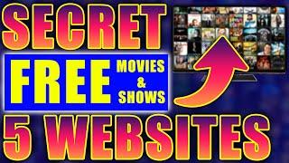  TOP 5 Websites to Watch FREE Movies / TV Shows in 2024 PART 2! 