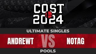 COST 2024 Singles Pools - AndrewT (Zero Suit Samus) vs NoTag (Mario) - SSBU Tournament