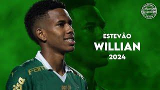 Estevão Willian ► SE Palmeiras ● Goals and Skills ● 2024 | HD