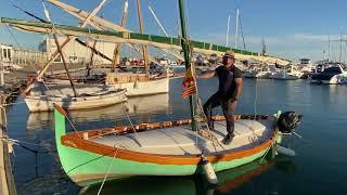 Maniobres bàsiques i parts de la vela llatina