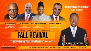 2024 FALL REVIVAL - Wednesday, October 9, 2024 - 6:45pm