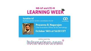 Satellite IoT - NB-IoT and LTE-M Learning Week by iotcreators