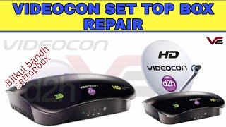 VIDEOCON D2H set top box repair / full dad d2h set top box