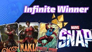 Scarlet Spider Handbuff is an INFINITE CONQUEST WINNER! | Marvel SNAP Deck Highlight