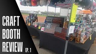 Craft Fair BOOTH REVIEW - Ep. 1 - Vendor Booth Display Ideas