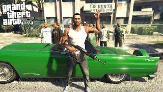 PLAYING GTA 5 AS CJ FROM SAN ANDREAS!!! (GTA 5 Mods)