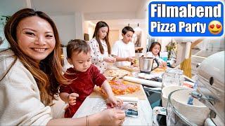 Pizza Party! Pyjama Filmabend & Übernachtung Party Zuhause  mit der ganzen Familie | Mamiseelen
