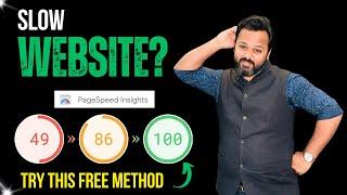 90+ Google Pagespeed Score | Speed up WordPress Website with Free Plugin | Improve Pagespeed Score