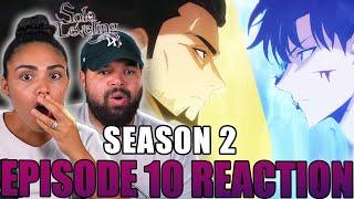 JINWOO VS GOTO GETS SERIOUS! | Solo Leveling Season 2 Episode 10 Reaction