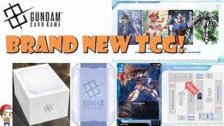 Brand New Gundam Card Game Officially Revealed! 1st Info! Everything We Know! Brand New TCG!