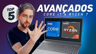 TOP 5 Melhor NOTEBOOK Core i7 e Ryzen 7 para comprar em 2023 /Avançados e uso profissional no Brasil