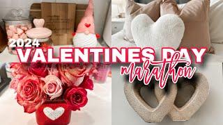 NEW! 2024 VALENTINES DAY DECORATE WITH ME / COZY VALENTINES DAY DECOR / DECORATING AFTER CHRISTMAS