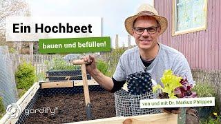 Ein Hochbeet selber bauen und befüllen | gardify Tipps