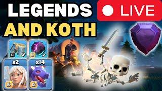 Larry makes an appearance with Dragons then Hard Mode KOTH! #giftedbysupercell