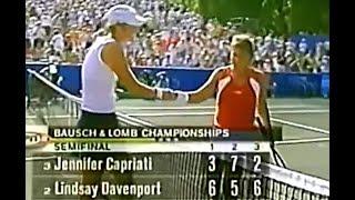 Lindsay Davenport vs Jennifer Capriati 2003 Amelia Island SF Highlights