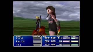 Final Fantasy 7- Cloud and Tifa arrive in Junon to battle a giant fish and get ready to do CPR