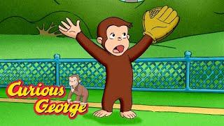 George's First Baseball Game  Curious George  Kids Cartoon  Kids Movies