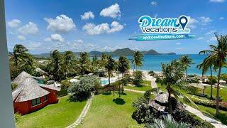 Sandals Grande St. Lucian 1B Room Tour with Gorgeous View of Rodney Bay