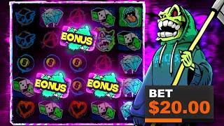 I SPUN IN A MASSIVE BONUS ON CHAOS CREW 2!! (Big Win)