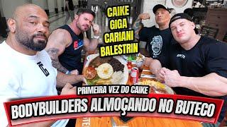 BODYBUILDERS NO BOTECO ! GIGA, BALESTRIN, CARIANI E CAIKE PELA PRIMEIRA VEZ !